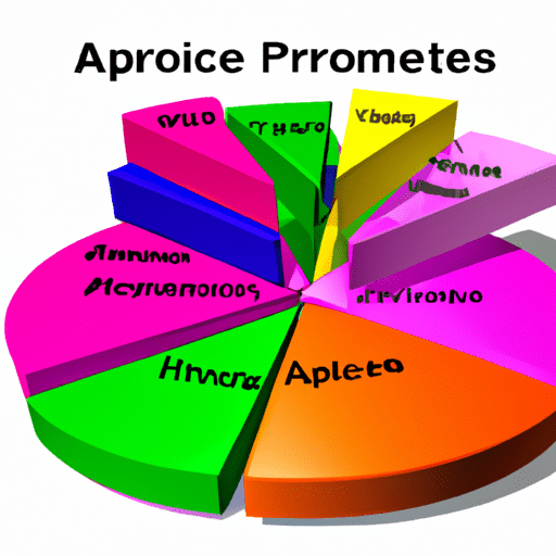 Ful, 3D pie chart with slices showing the relative importance of each app promotion strategy